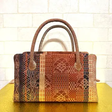 일본 의류 리큐 백 브라운 계열