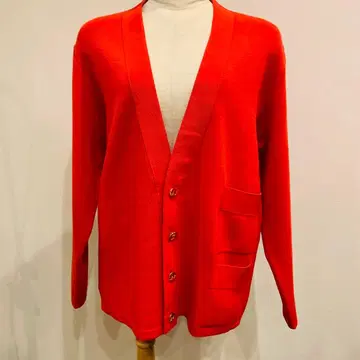 Salvatore Ferragamo 오렌지 가디건 S