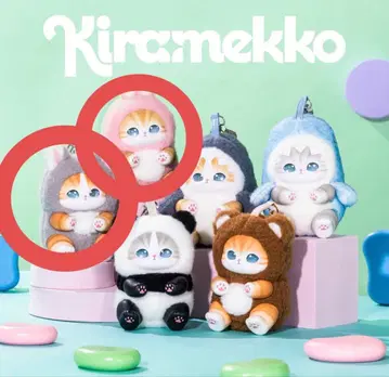 mofusand kiramekko 반짝이는 토끼냥 늑대냥 모프 샌드