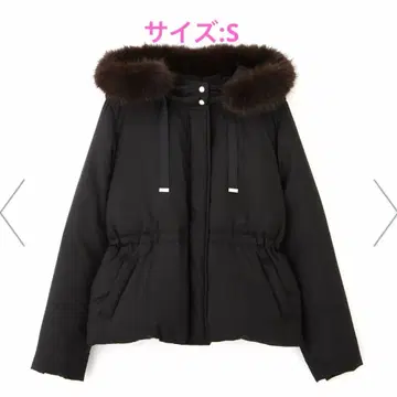 프로포션 바디 드레싱 허리 마크 숏 다운 퍼