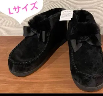 미사용 새상품 블랙 리본 포함 어그 부츠 L 사이즈