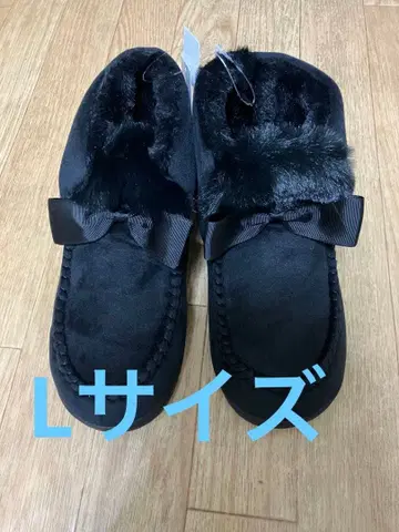 미사용 새상품 블랙 리본 포함 어그 부츠 L 사이즈