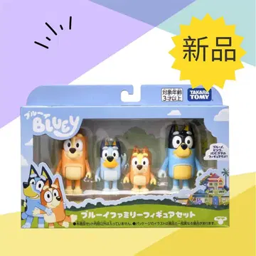 [ 새상품 미개봉 ] TAKARA TOMY 블루이 패밀리 피규어 세트