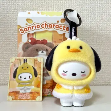 [정품] MINISO x Sanrio 포차코 봉제 인형 키링