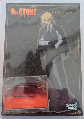 Dr.STONE 나나미 류스이 블랙 슈트 아크릴 스탠드 4