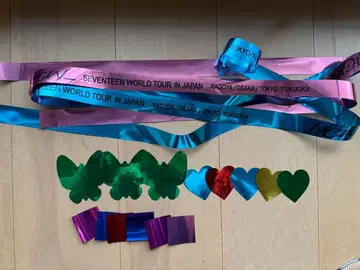 SEVENTEEN NEW_ 은색 테이프 노컷 + 낙하물