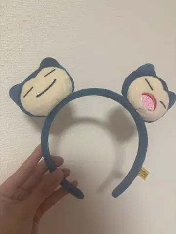 카비곤 머리띠 봉제 인형