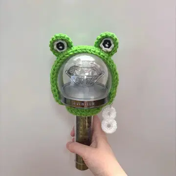 SEVENTEEN 개구리 응원봉 커버 민하오 디에이트