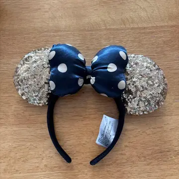 디즈니 미니 마우스 머리띠 골드