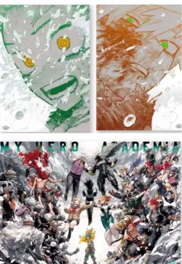 히로아카 원화전 포스터 3종 세트 미개봉 새상품 [ 한정판 ]