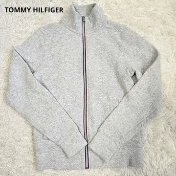 타미힐피거 집업 후드티 그레이