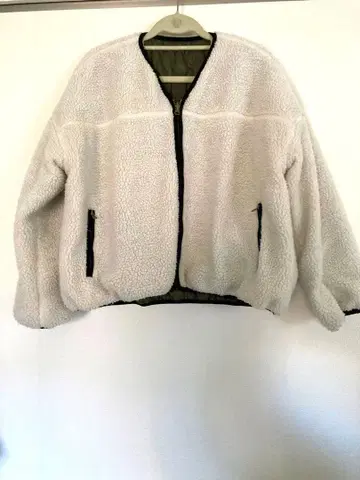 Beams 리버서블 플리스 자켓