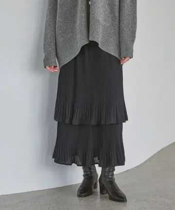 Apart by lowrys 호소 플리츠 캉캉 스커트