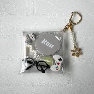 참 부착 부품 세트 파우치 SnowMan 라울 덕질 멘카라