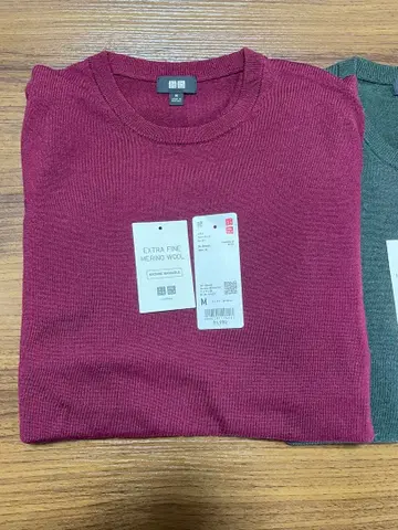 메리노 크루넥 스웨터