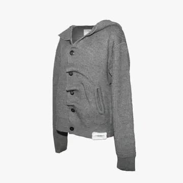 theredthread S button knit hoodie