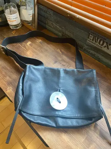 카와카와 가죽 숄더백