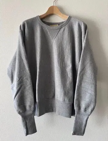 cantate FLUFFY CREW NECK PULLOVER 46 그레이