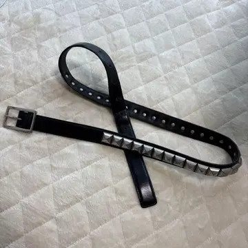 설리번 천연 가죽 벨트 약 112cm 블랙