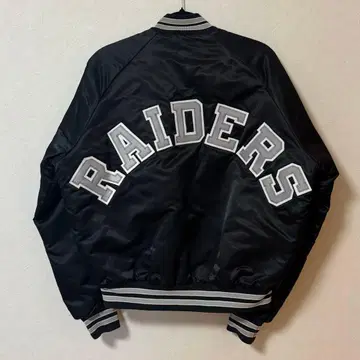 RAIDERS 바시티 자켓 Chalk Line