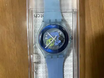 Swatch 스켈레톤 디자인 손목시계