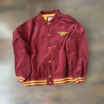 US COMPANY SUPPLY 버건디 바시티 자켓