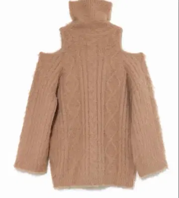 andmary Allyn cable knit dress mocha