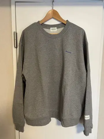 PAMM 그레이 맨투맨 트레이닝복 M 사이즈