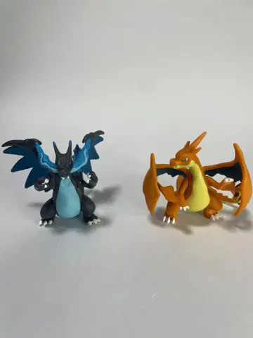 리자몽 피규어 2체 세트