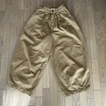 HARVESTY 하베스티 서커스 팬츠 베이지