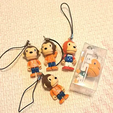 e-sal 이이살의 키링 스트랩 5개 세트 묶음 판매 원숭이