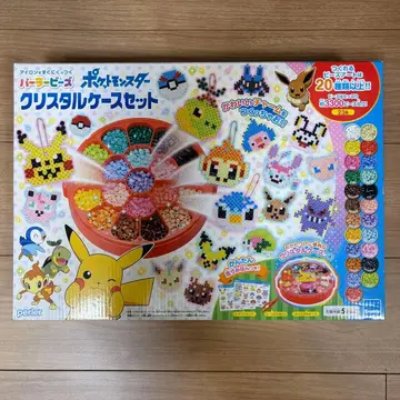 카와다 퍼즐 비즈 포켓몬스터 크리스탈 케이스 세트