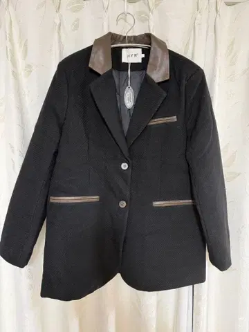 [ 미사용 새상품 ] 블레이저 재킷 다운 재킷 다운 포함 블랙 프리