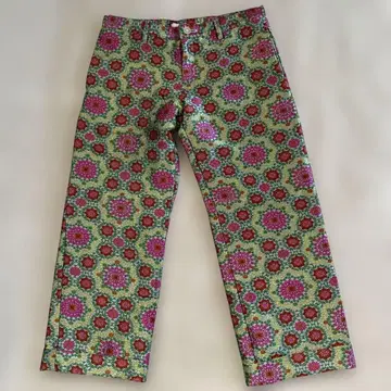 Ys bis Limi 꽃무늬 캐주얼 팬츠