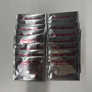 블루 록 트레이딩 스티커 16팩
