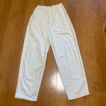 하자품 하베스티 캐주얼 팬츠 화이트 베이지 M