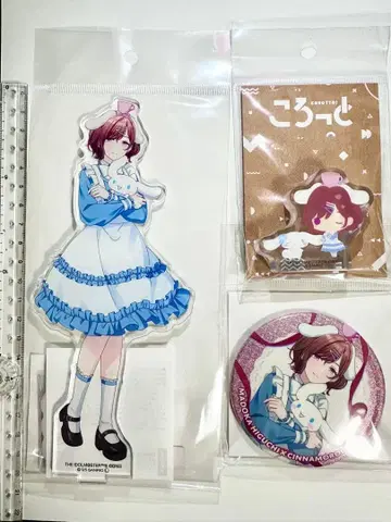 아이돌 마스터 산리오 캐릭터즈 콜라보 엔카 x 시나모롤 3세트