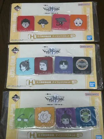 월드 트리거 이치방쿠지 아이콘 마그넷 4개 세트 (3팀분)