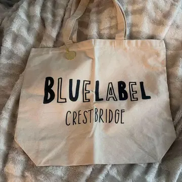 BLUELABEL CRESTBRIDGE 토트백 베이지