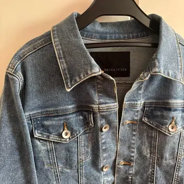 VECCA VECCA 라이트 블루 데님 자켓