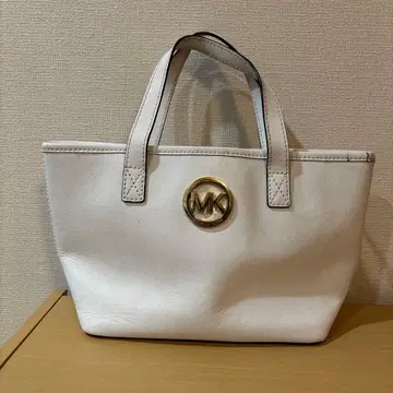 마이클 코어스 화이트 핸드백