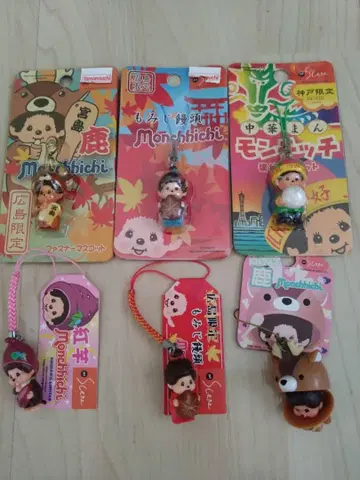 지역 한정 몬치치 6종 세트 세키구치