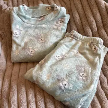 슈나우저 복슬복슬 따뜻한 파자마