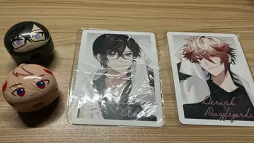 니지산지 빗쿠라타마고 츠무마루 마스코트 & 카드 시키나기 세라프