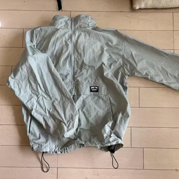 GERRY 후드 수납 가능 나일론 자켓 라이트 그레이