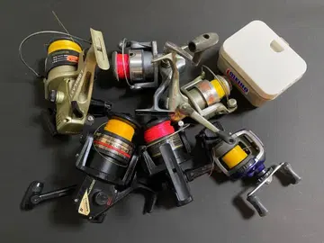 스피닝 릴 5개 낙하 릴 1개 베이트 박스 1개 묶음 판매