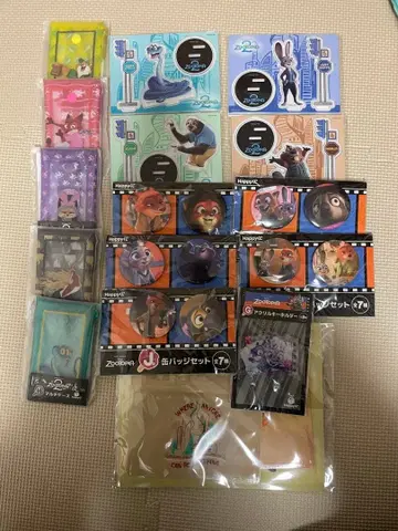 주토피아 주토피아2 해피 복권 하위상 세트