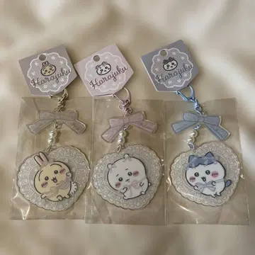 치이카와 Go!HARAJUKU 아크릴 키링 리본 미개봉 새상품 하라주쿠