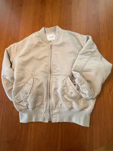 슬로브 이에나 SLOBE IENA 나일론 트윌 MA-1 블루종