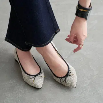 포인티드 개더 발레 루탈론 24.5 트위드